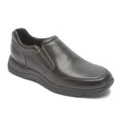 Rockport Men's Edge Hill II Double Gore Slip-On - Black