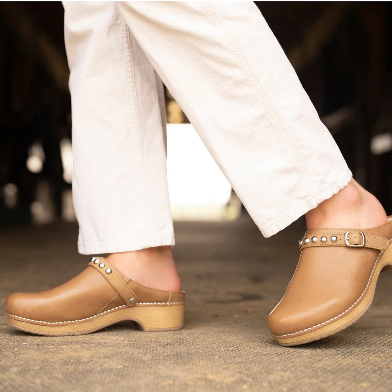 Dansko Women's Britton - Tan Tumbled - Image 8