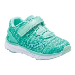Saucony Baby Freedom ISO Sneaker - Aqua Synthetic / Mesh