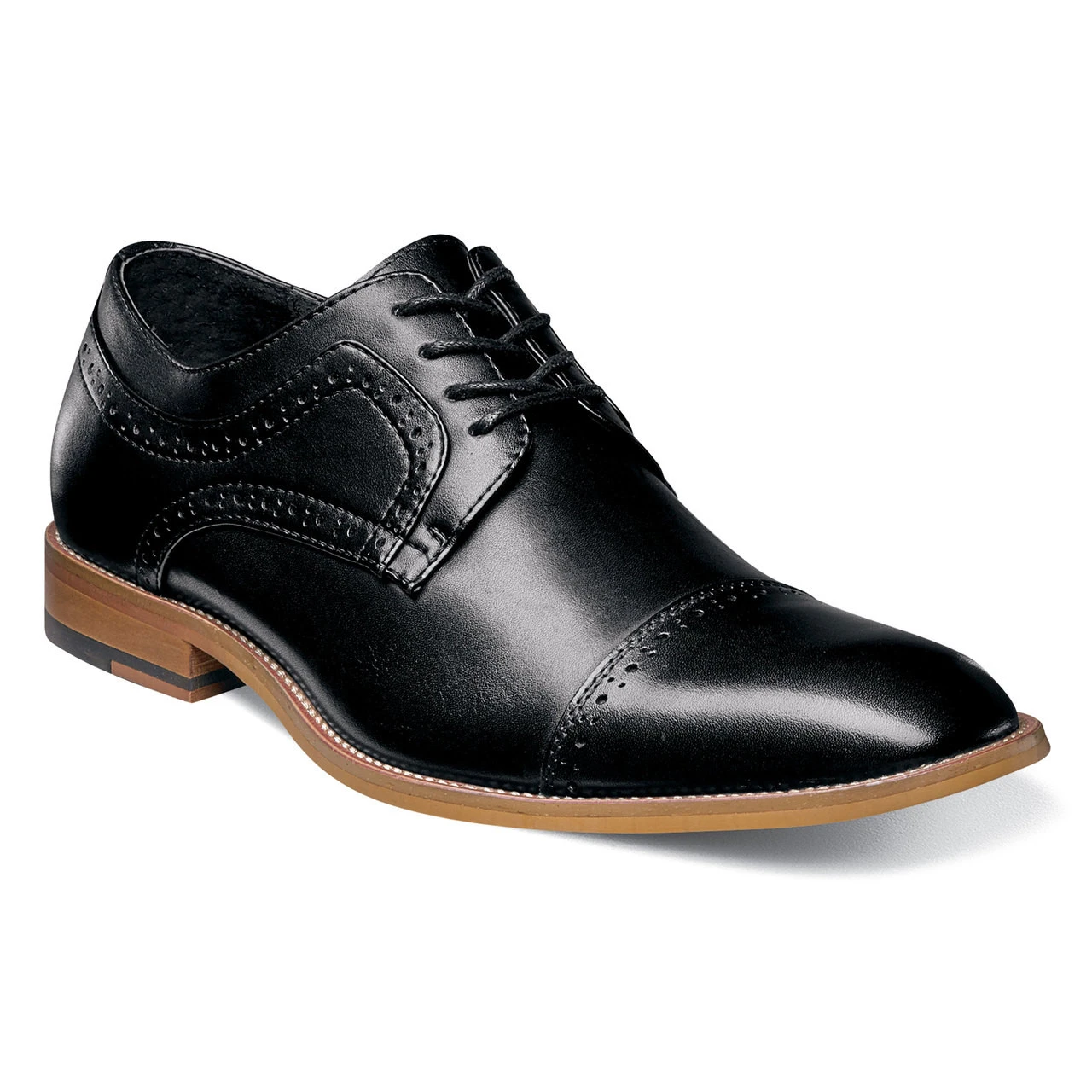 Stacy Adams Men's Dickinson Cap Toe Oxford - Black