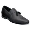 Stacy Adams Men's Tazewell Plain Toe Tassel Slip-On - Black