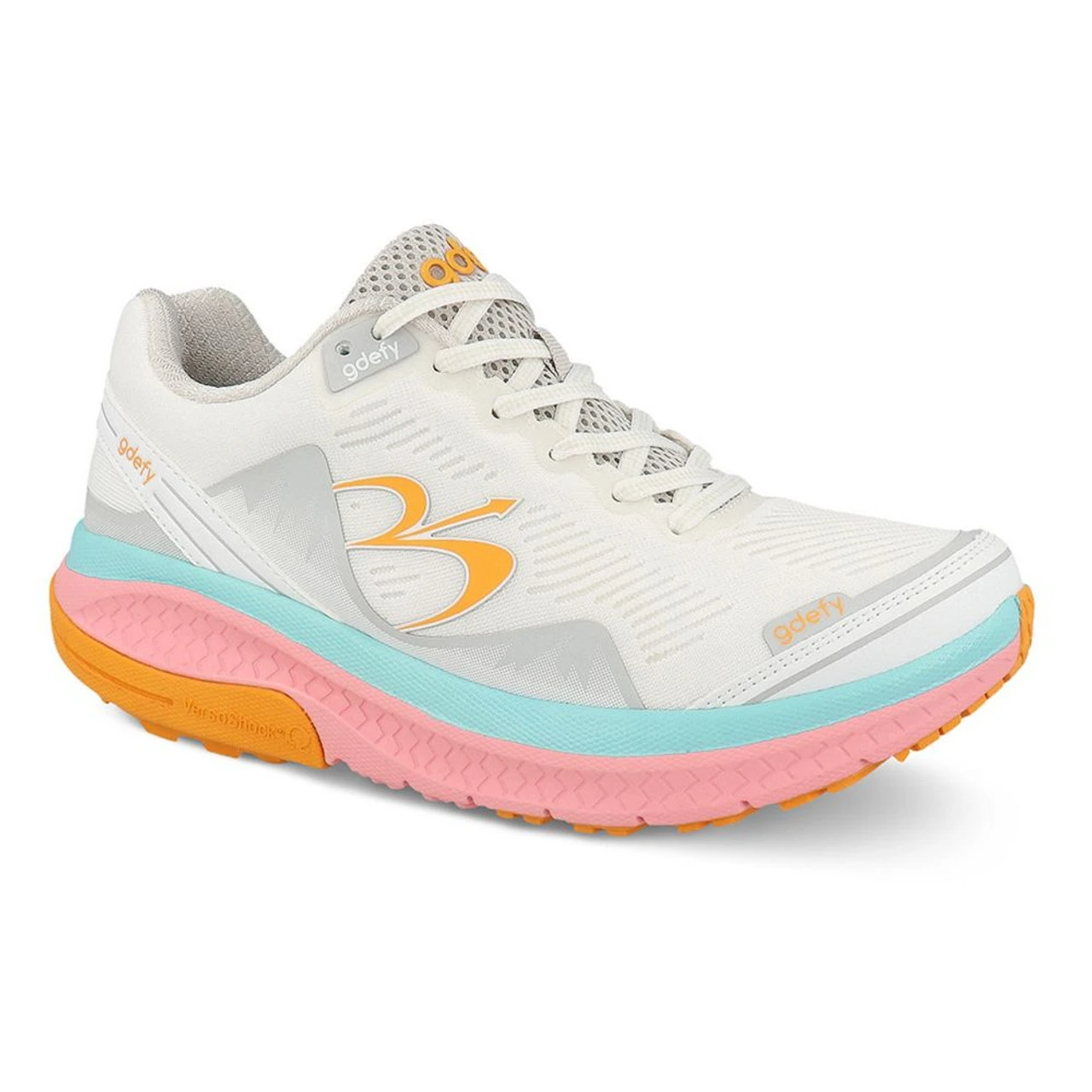 Gravity Defyer Women's GDEFY Mighty Walk - White / Pink