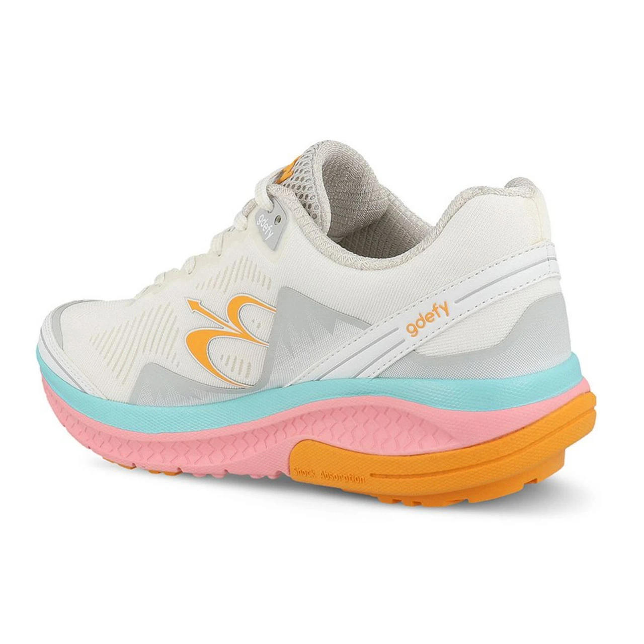 Gravity Defyer Women's GDEFY Mighty Walk - White / Pink - Image 3