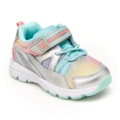 Stride Rite Little Kid's Made2play Journey Sneaker - Silver Multi