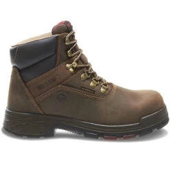 Wolverine Men's Cabor EPX 6 Inch WP Work Boot - Dark Brown
