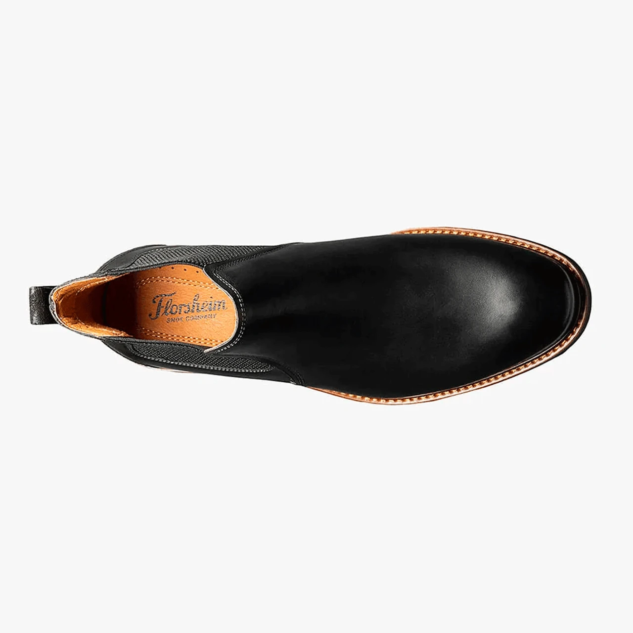 Florsheim Men's Lodge Plain Toe Gore Boot - Black CH - Image 3