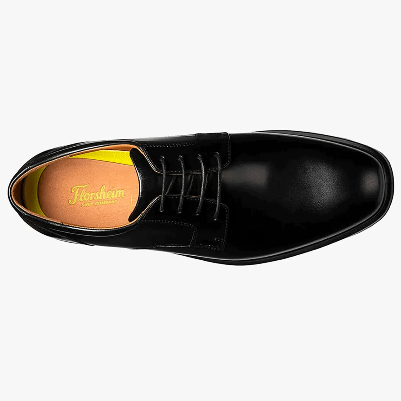 Florsheim Men's Forecast Waterproof Plain Toe Oxford - Black - Image 3