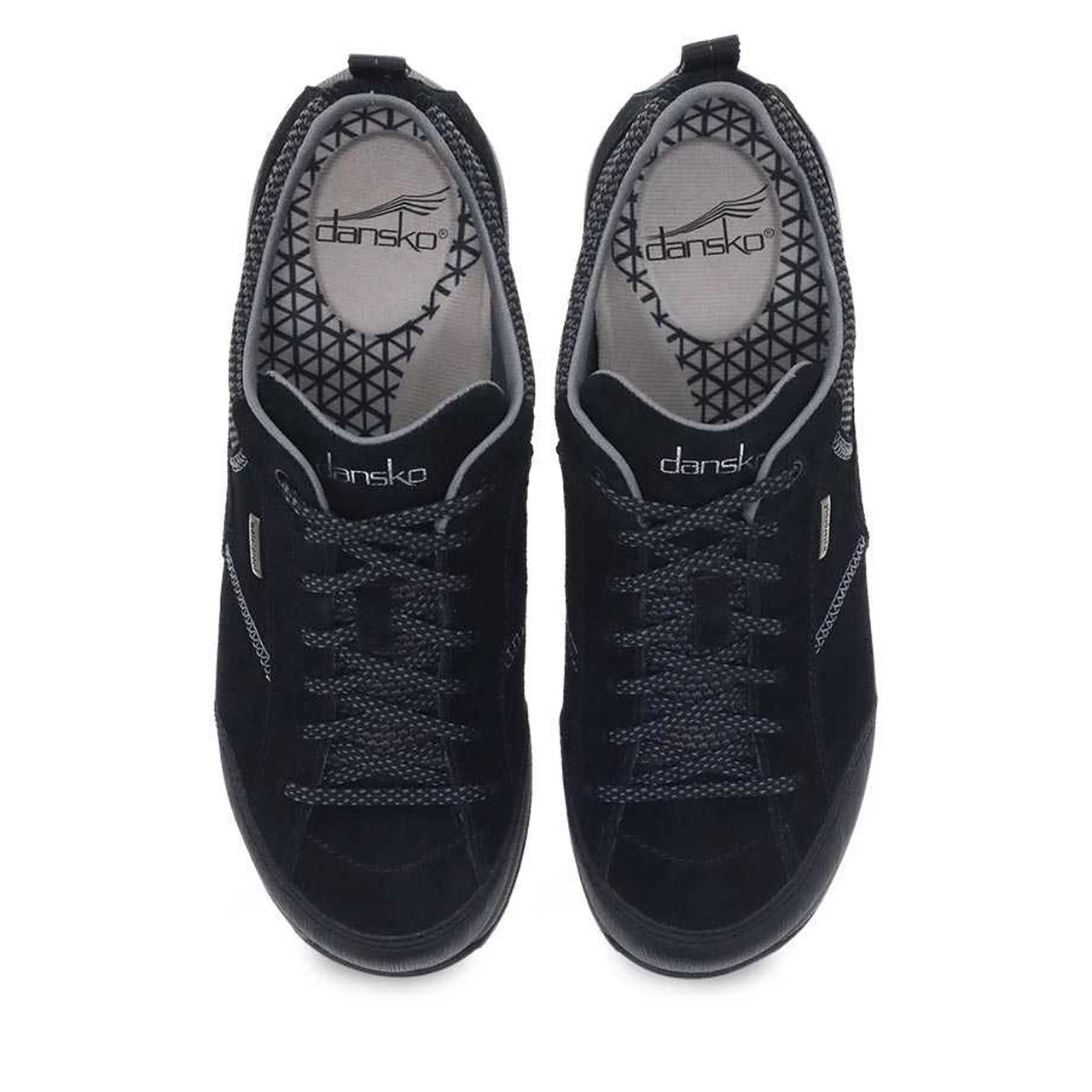 Dansko Women's Paisley - Black / Black Suede - Image 6