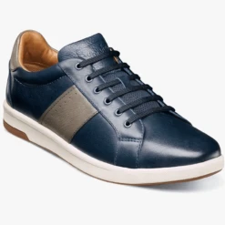 Florsheim Men's Crossover Lace To Toe Sneaker - Navy