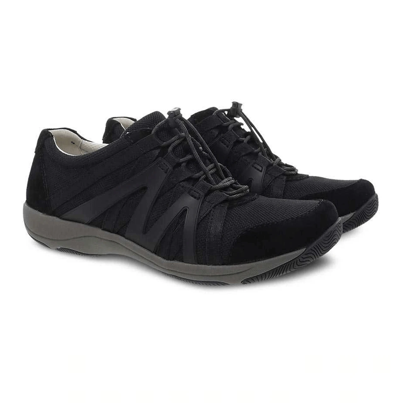 Dansko Women's Henriette - Black / Black Suede - Image 3