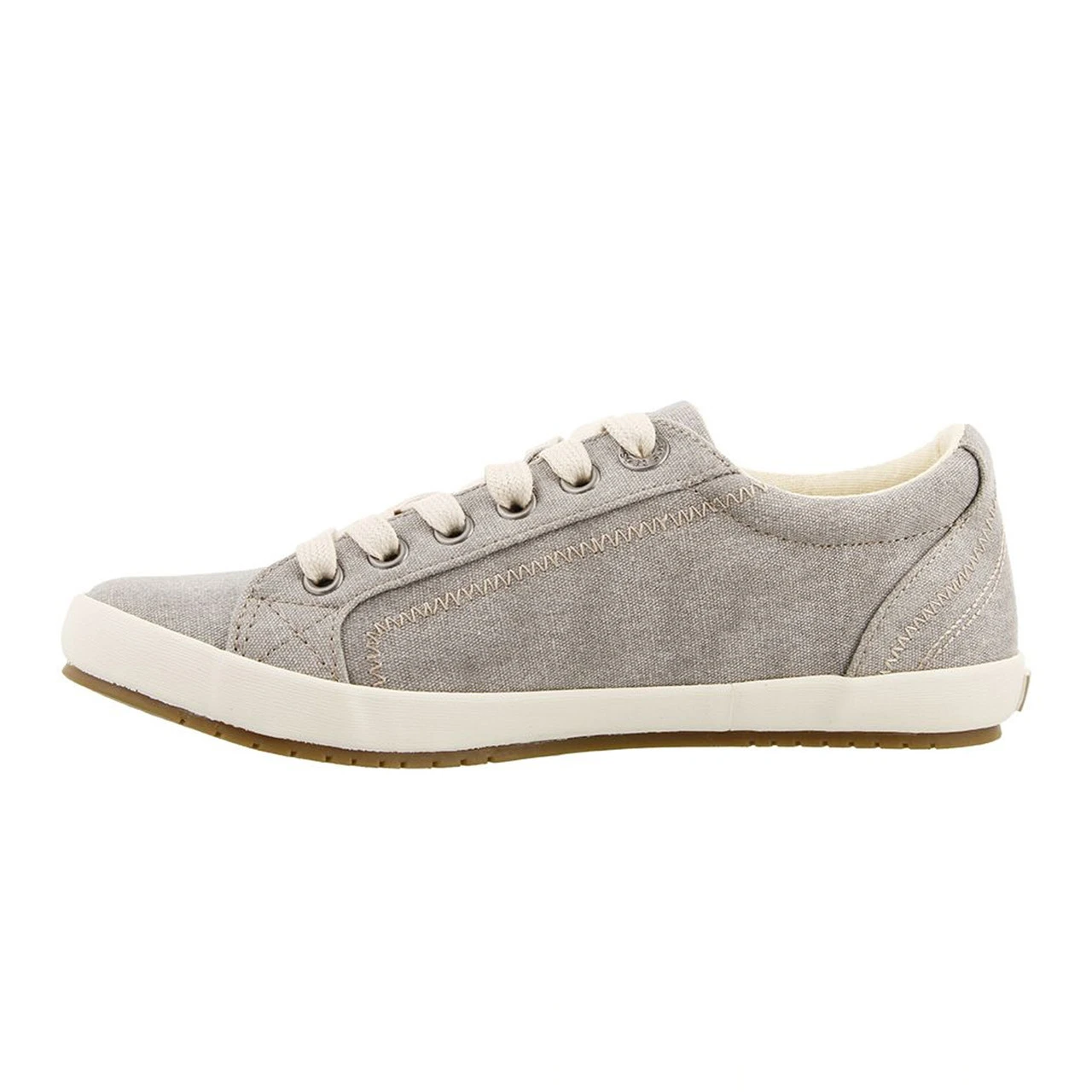 Taos Footwear Women's Star - Grey Wash Canvas - Image 3