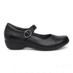 Dansko Women's Fawna - Black Milled Nappa (Wide Width)