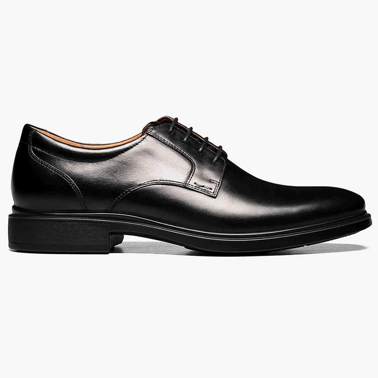 Florsheim Men's Forecast Waterproof Plain Toe Oxford - Black - Image 2