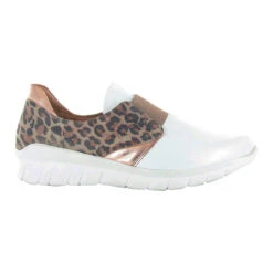 Naot Women's Intrepid - White Cheetah