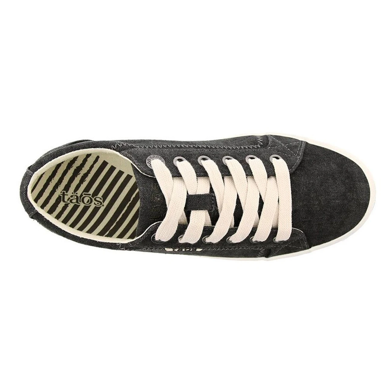 Taos Footwear Women's Star - Charcoal Wash Canvas - Image 4