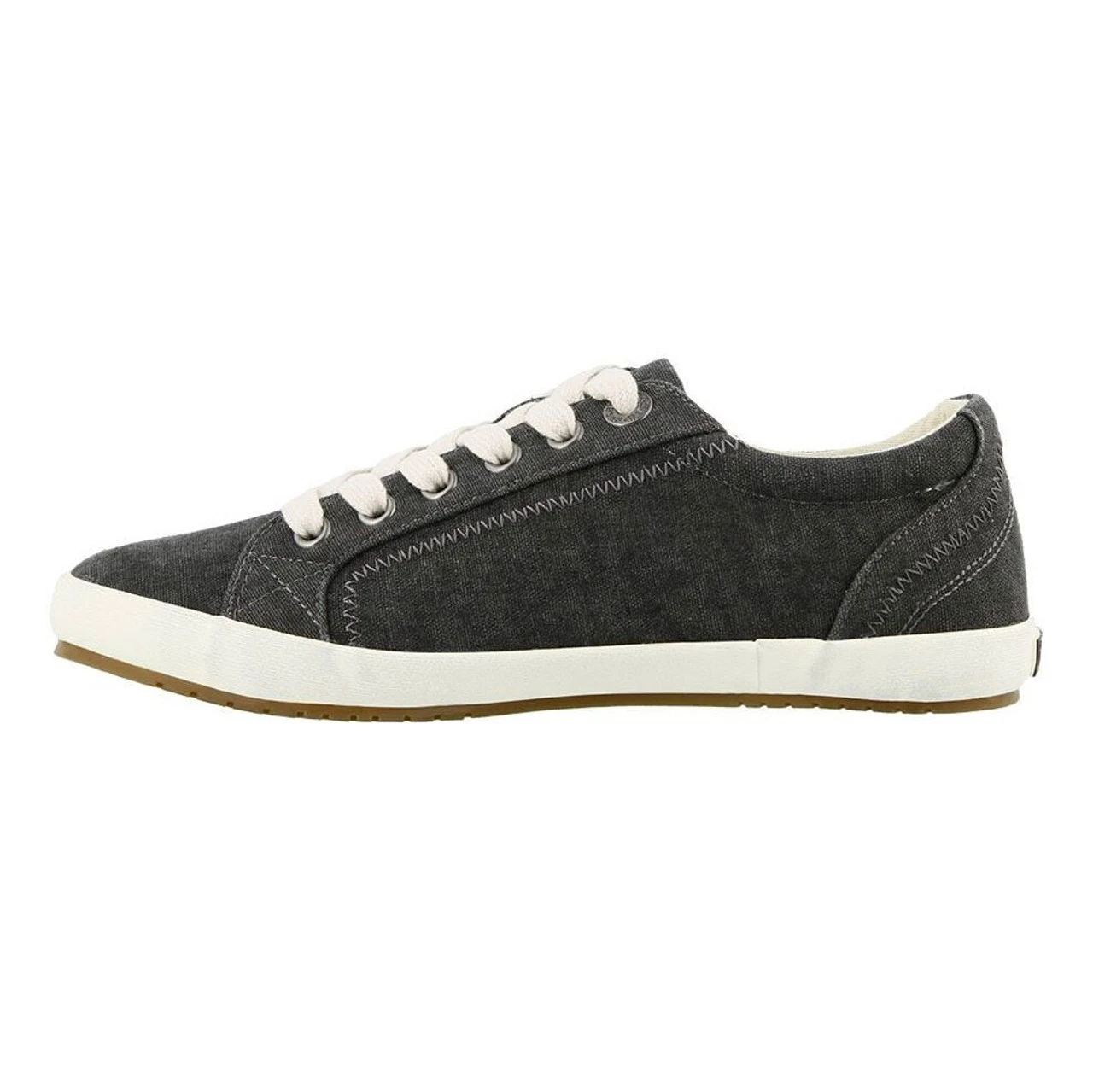 Taos Footwear Women's Star - Charcoal Wash Canvas - Image 3