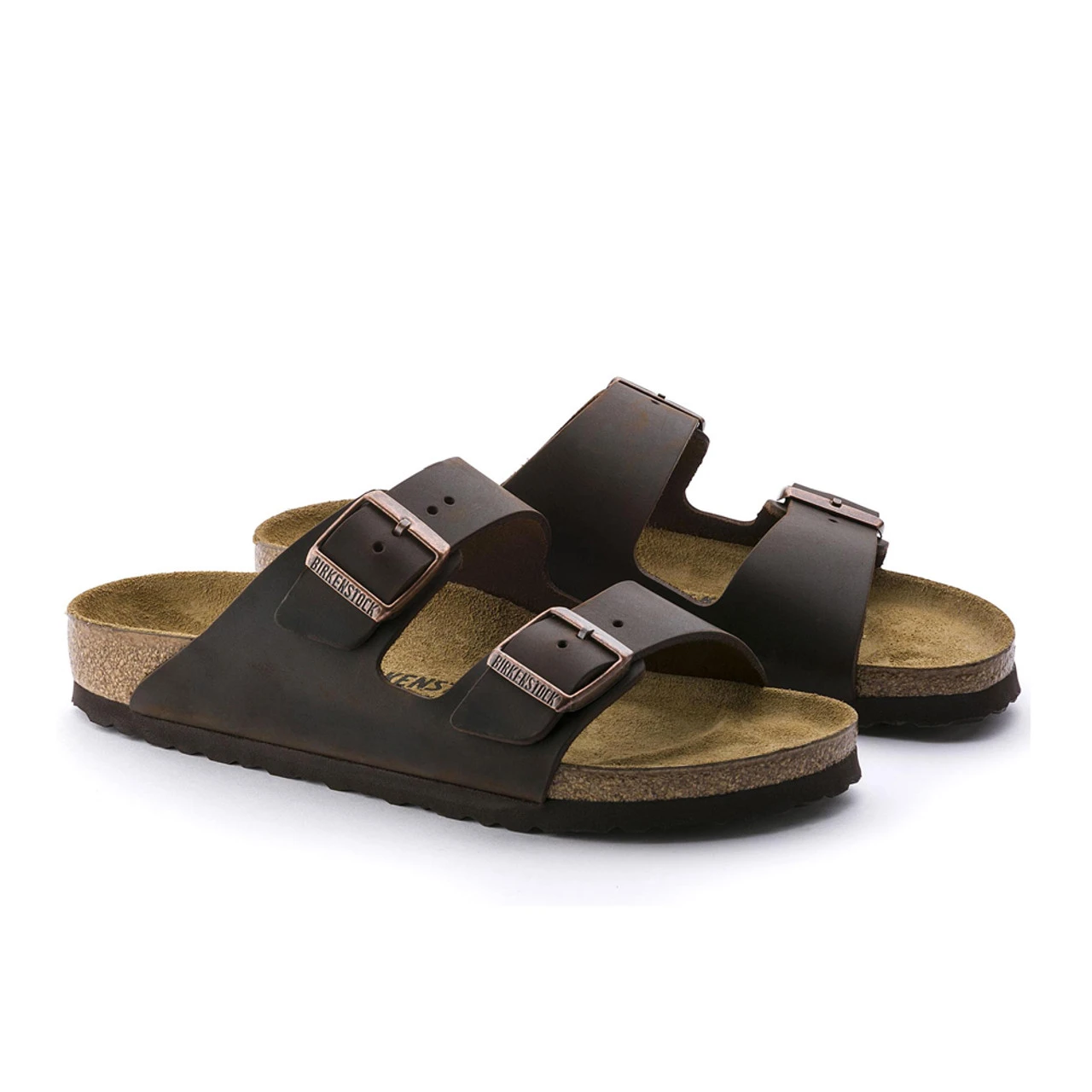 Birkenstock Arizona Oiled Leather - Habana (Narrow Width) - Image 2