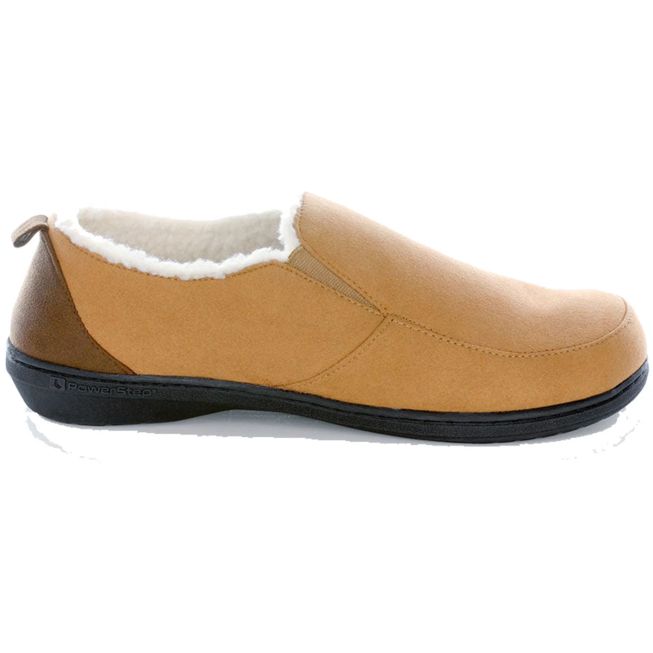 PowerStep Men's Twin-Gore Slippers - Brown