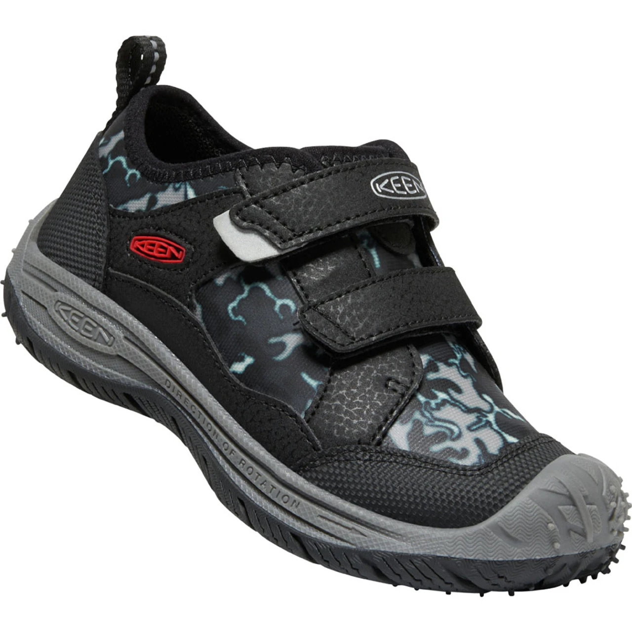 KEEN Little Kids' Speed Hound - Black / Camo - Image 2