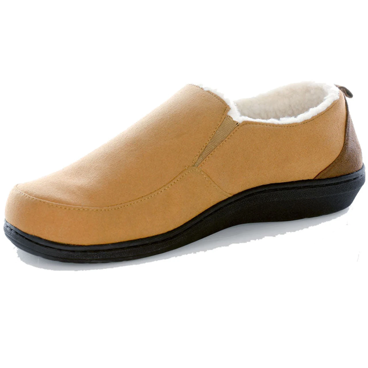 PowerStep Men's Twin-Gore Slippers - Brown - Image 2
