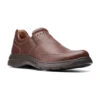 Clarks Men's Un.Brawley Step - Mahogany Leather