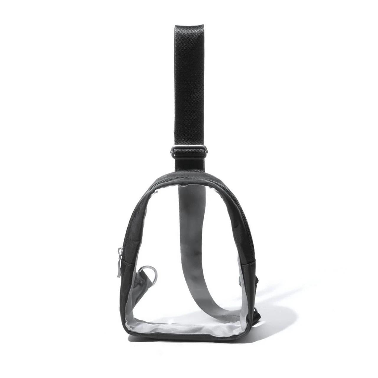 Baggallini Clear Stadium Mini Sling - Black
