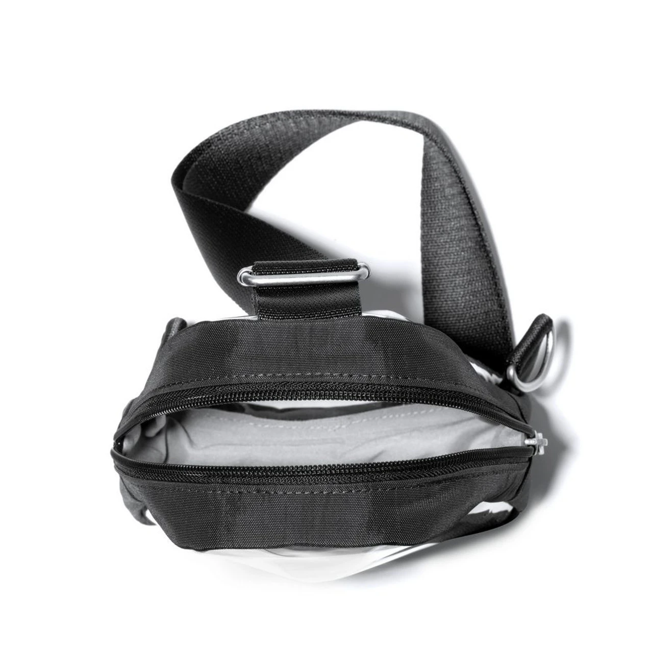 Baggallini Clear Stadium Mini Sling - Black - Image 3