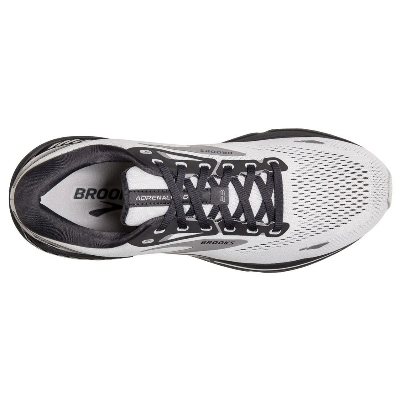 Brooks Men's Adrenaline GTS 23 - Oyster / Ebony / Alloy - Image 5
