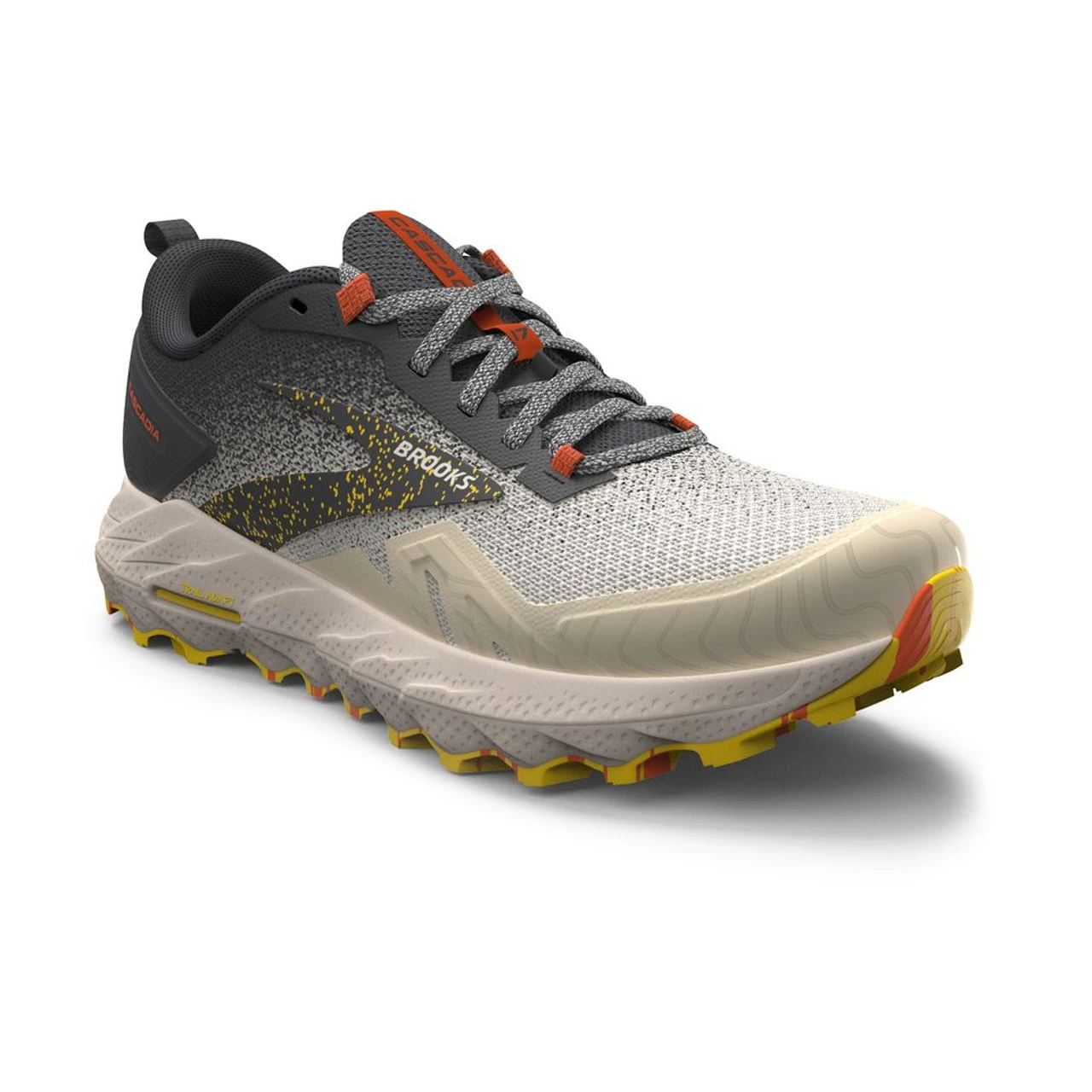Brooks Men's Cascadia 17 - Chateau Grey / Forged Iron - Image 2