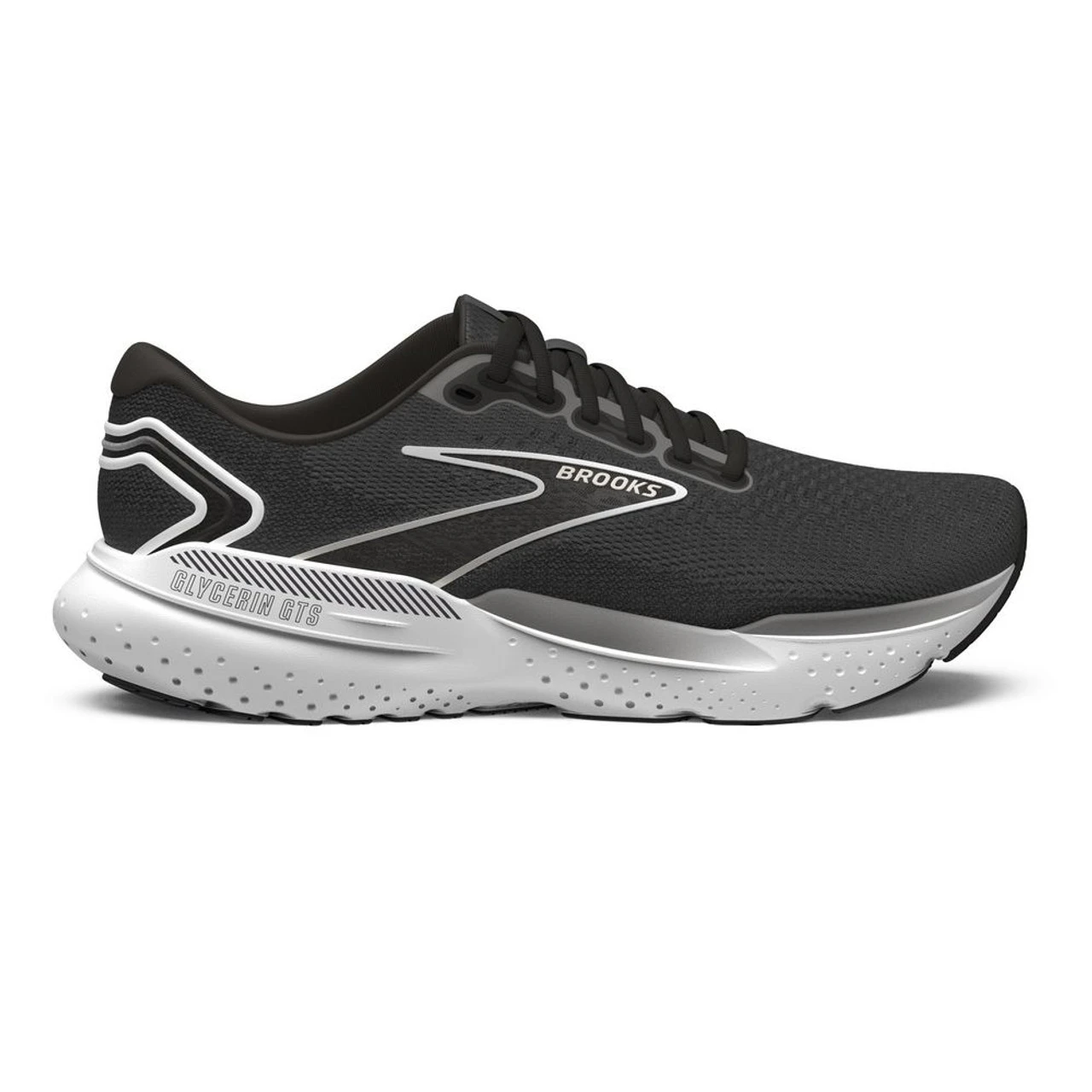 Brooks Men's Glycerin GTS 21 - Black / Grey / White