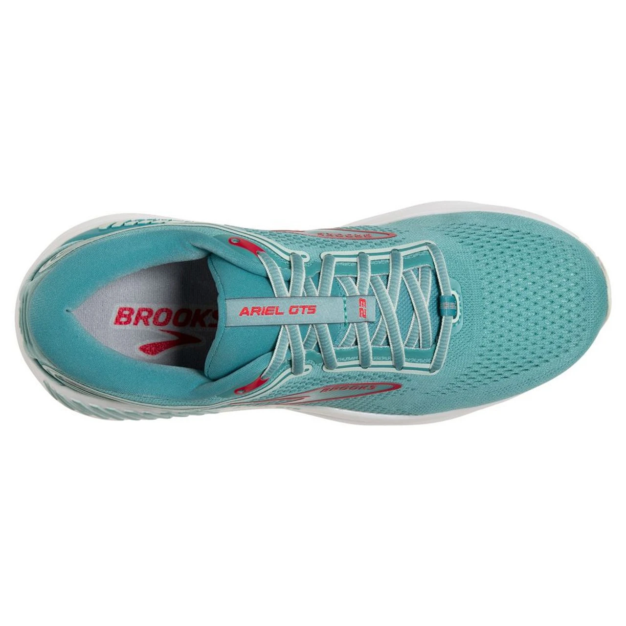 Brooks Women's Ariel GTS 23 - Nile Blue / Blue / Bittersweet - Image 5