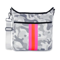 Haute Shore Blake Soar Neoprene Crossbody Bag - White Camo