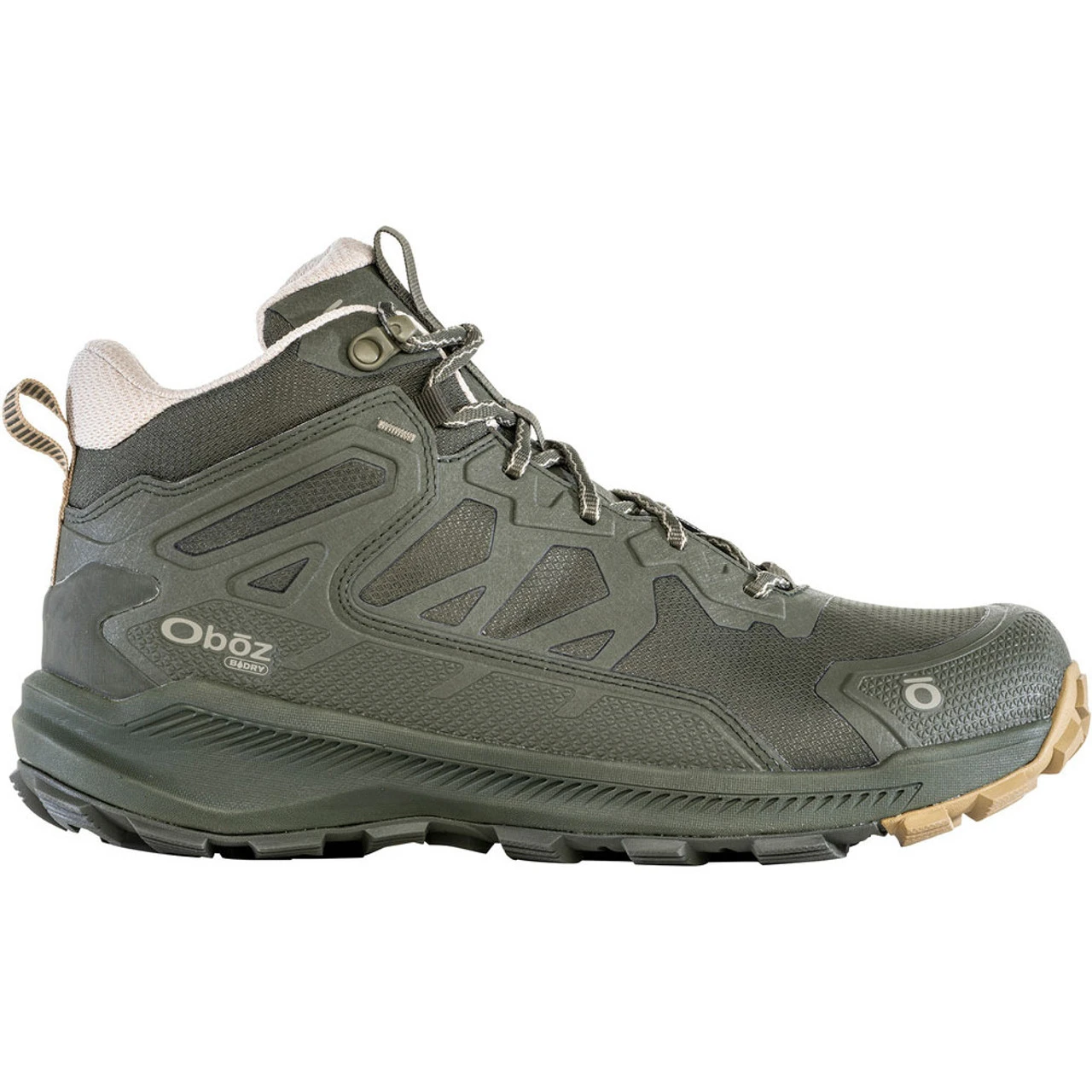 Oboz Footwear Men's Katabatic Mid Waterproof - Evergreen - Image 3