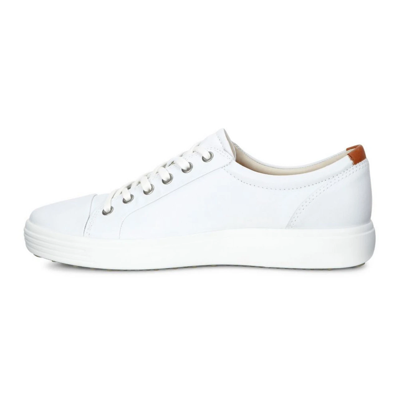 ECCO Men's Soft 7 Sneaker - White - Image 3
