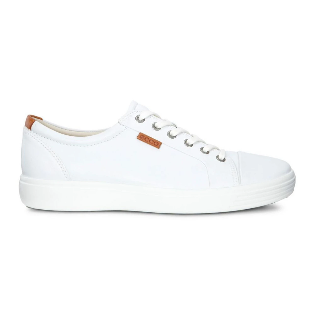 ECCO Men's Soft 7 Sneaker - White - Image 2