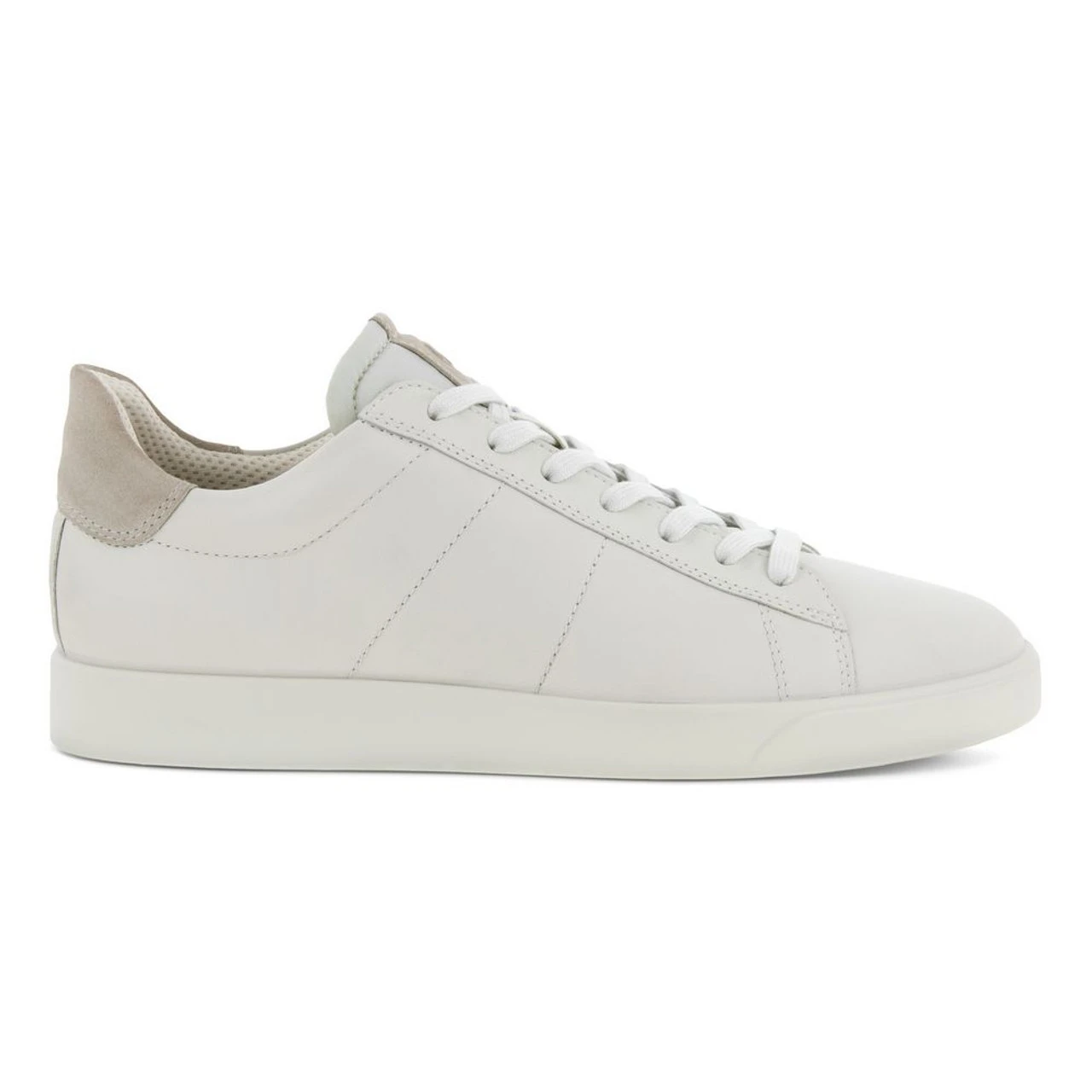 ECCO Men's Street Lite Sneaker - White / Gravel - Image 2