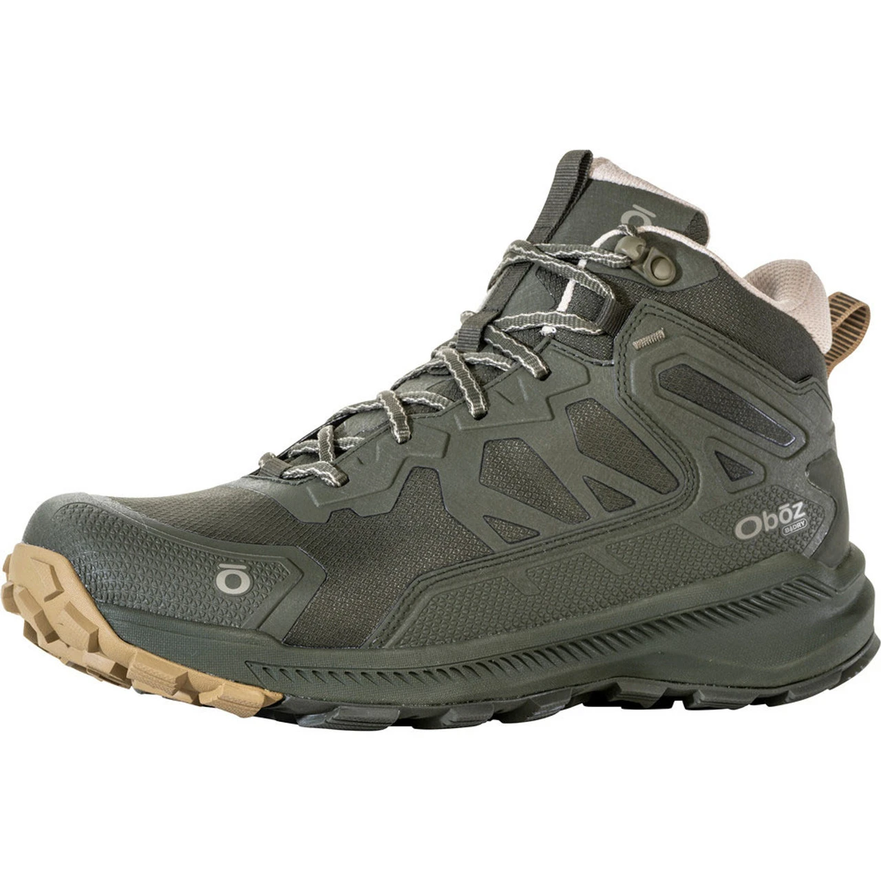 Oboz Footwear Men's Katabatic Mid Waterproof - Evergreen - Image 4