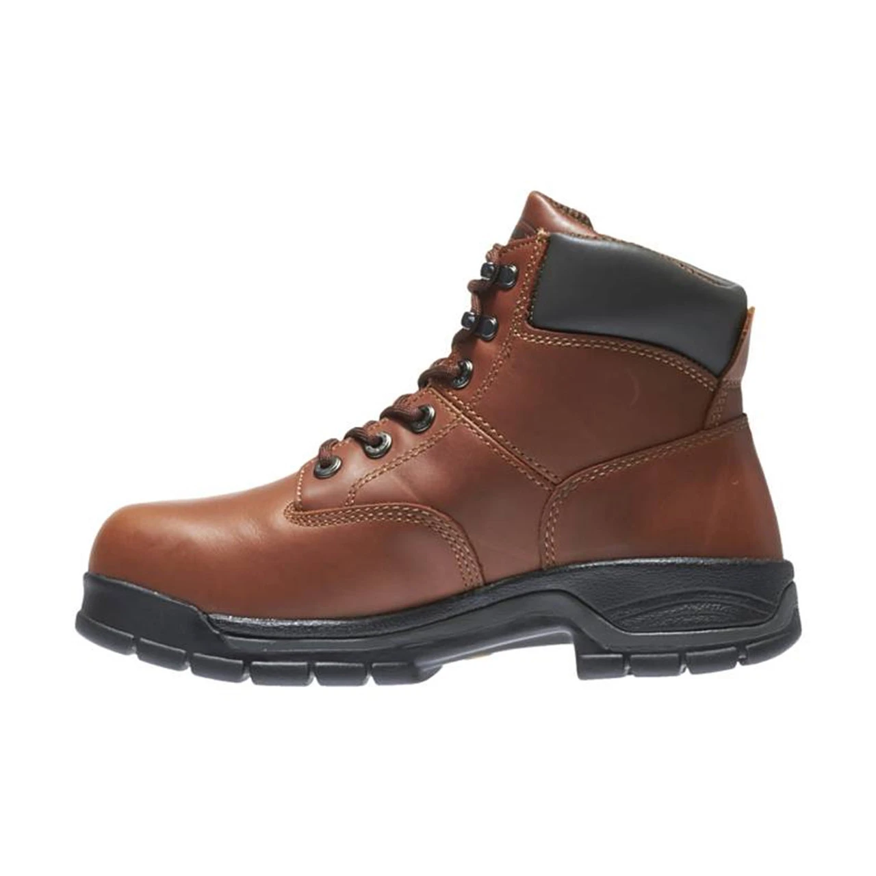 Wolverine Men's Harrison Lace Up 6" Steel-toe Work Boot - Brown - Image 2