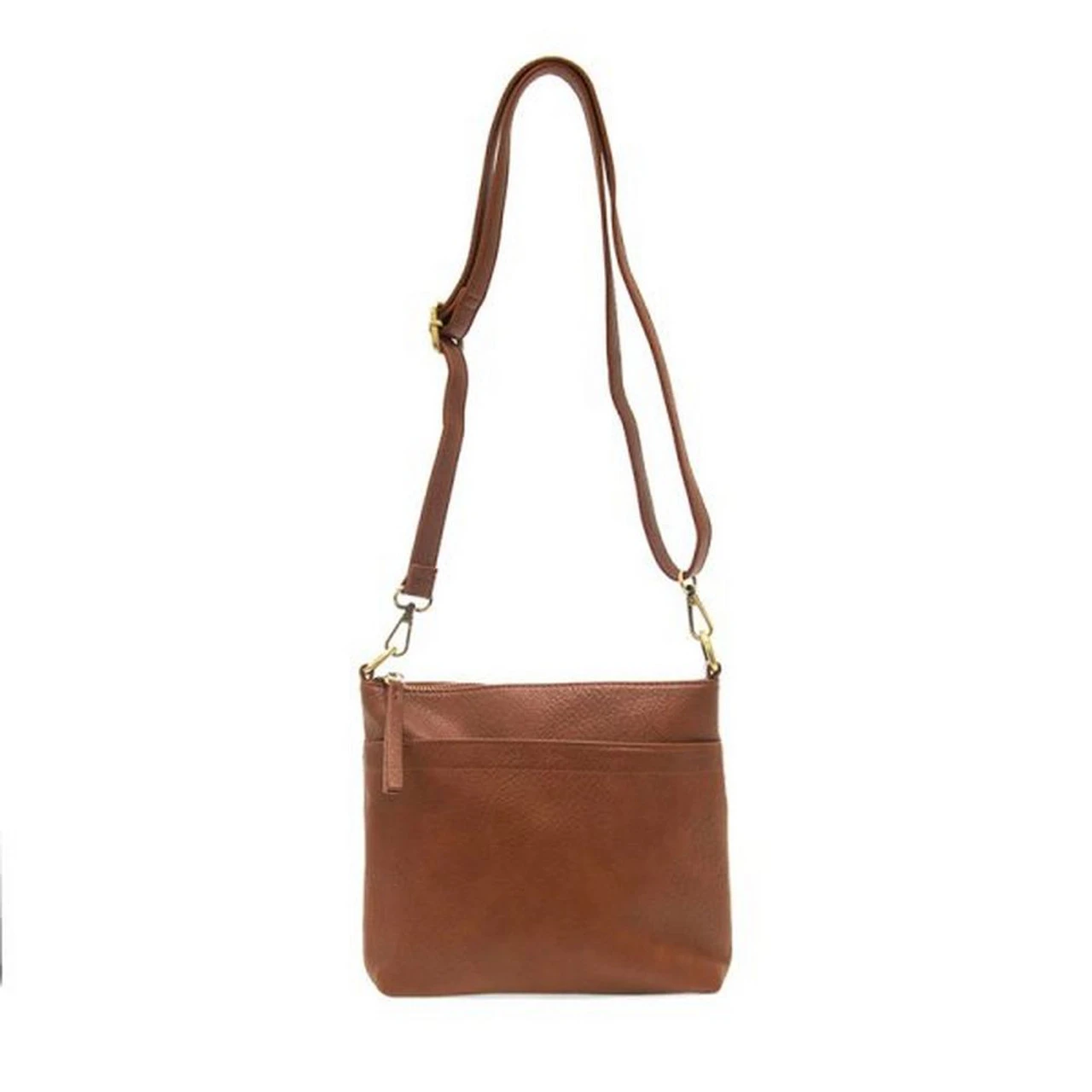 Joy Susan Layla Top Zip Crossbody Bag - Walnut - Image 4