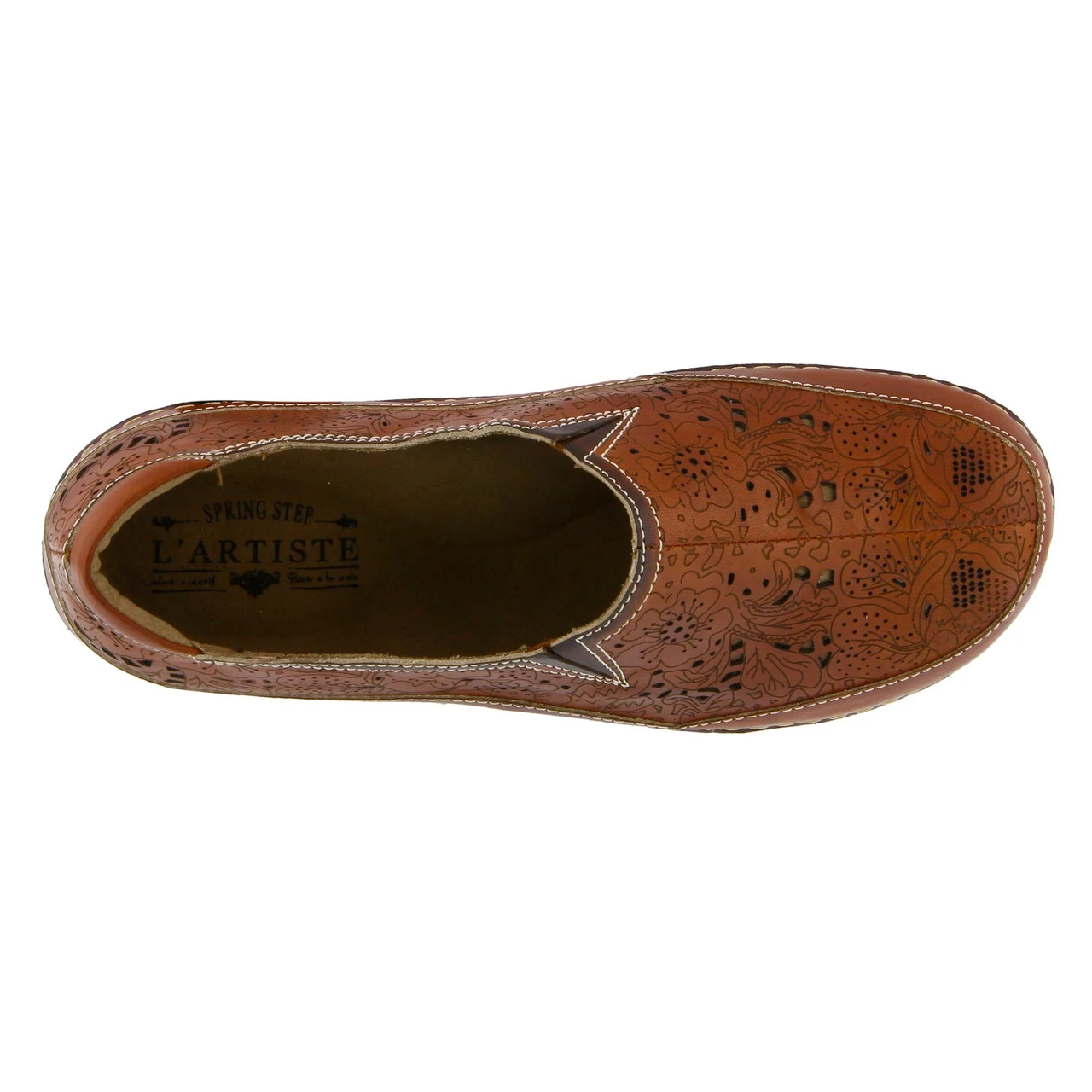 Spring Step L'Artiste Women's Libora Slip-On Shoe - Camel - Image 4