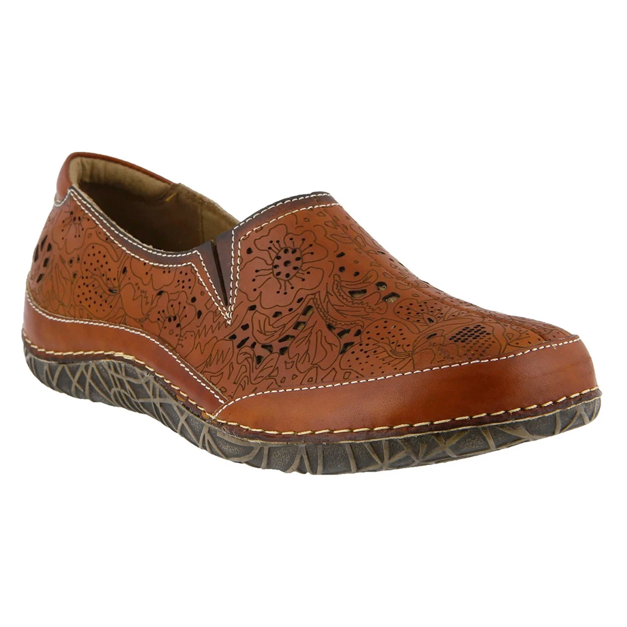 Spring Step L'Artiste Women's Libora Slip-On Shoe - Camel