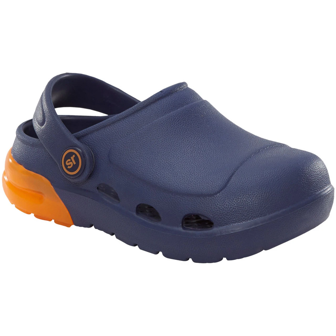 Stride Rite 360 Little Kids Light-Up Bray Clog - Navy / Orange