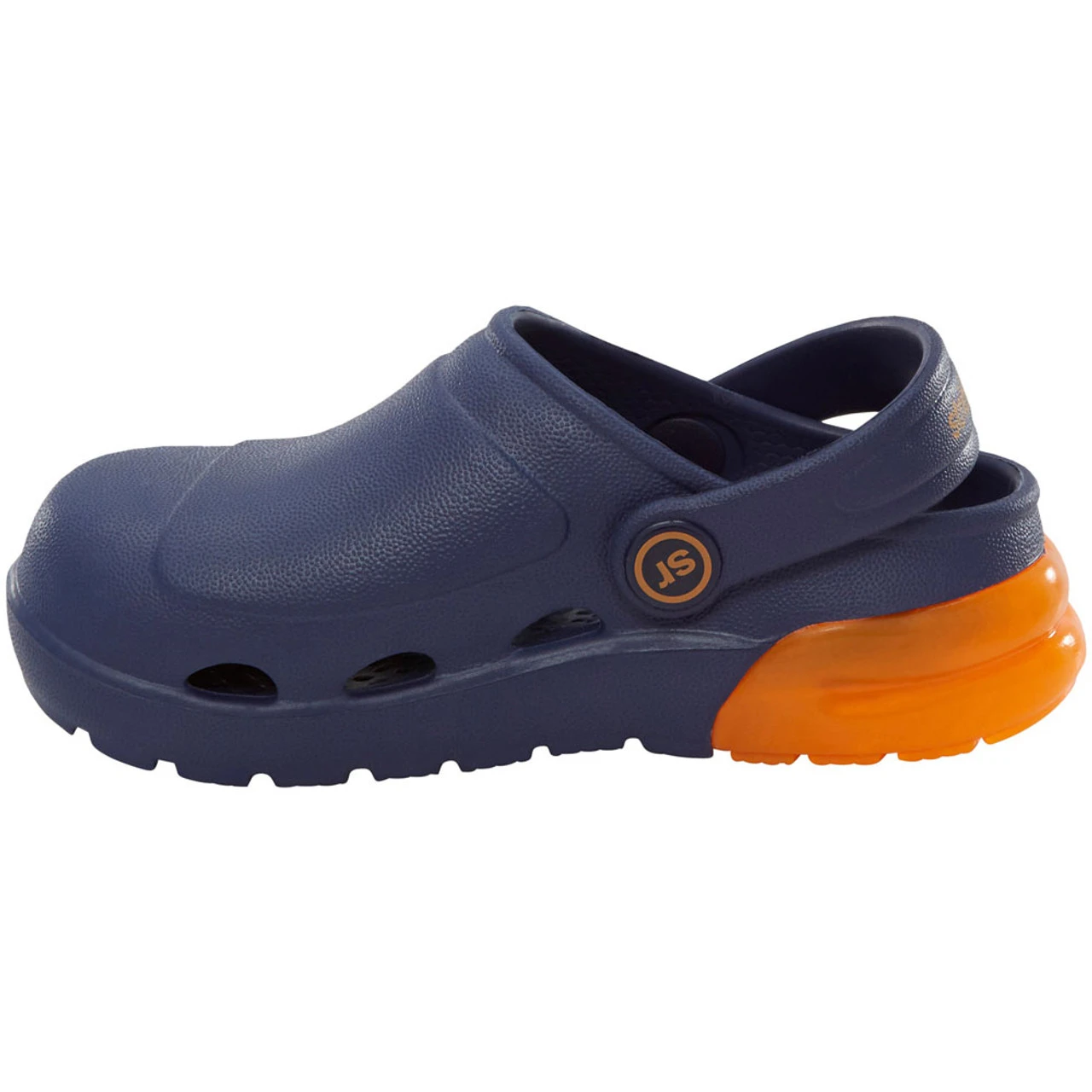 Stride Rite 360 Little Kids Light-Up Bray Clog - Navy / Orange - Image 4