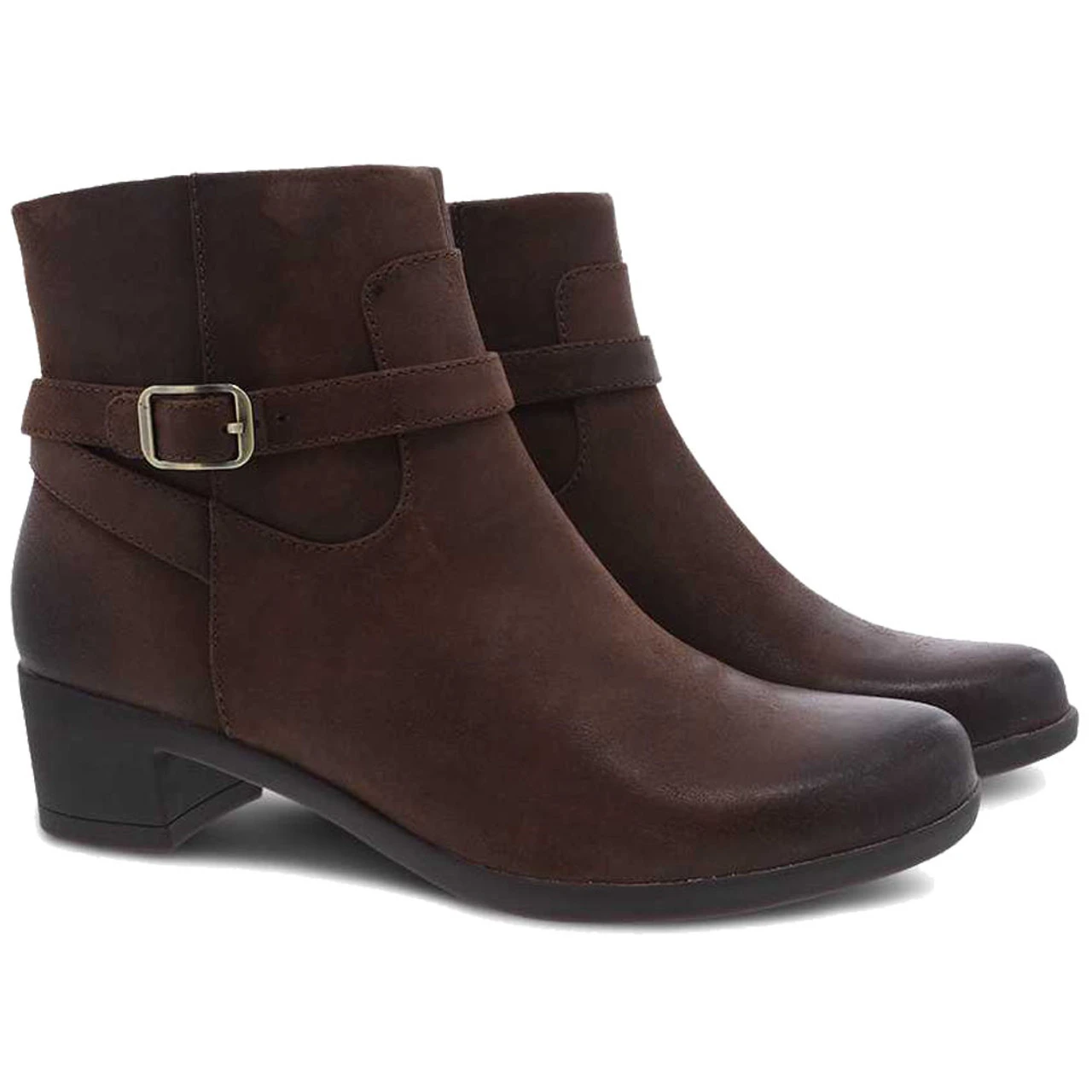 Dansko Women's Cagney - Brown Burnished Suede - Image 3