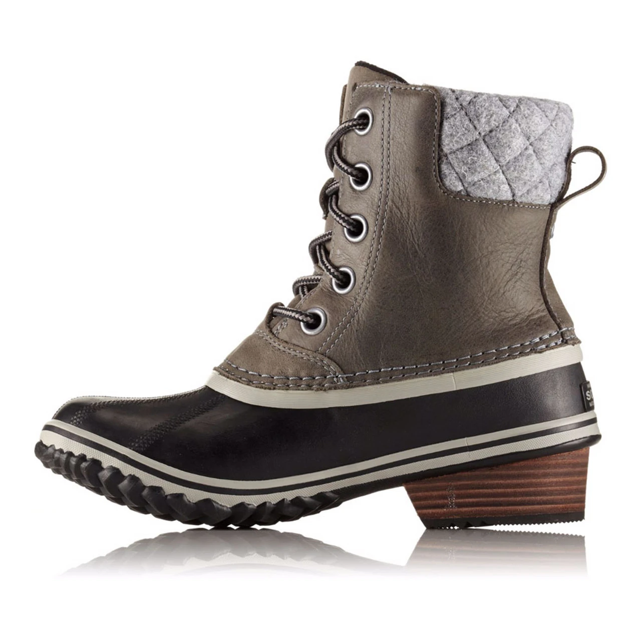 SOREL Women's Slimpack II Lace Duck Boot - Quarry - Image 2