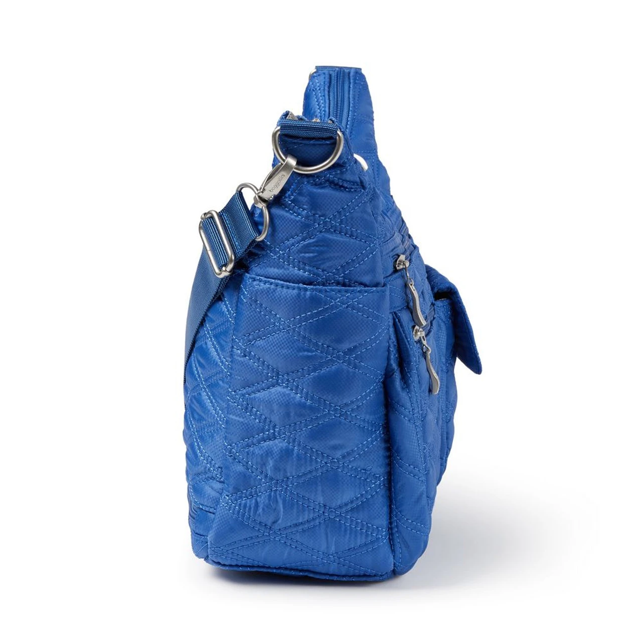 Baggallini Modern Everywhere Hobo - Atlantic Blue Quilt - Image 3