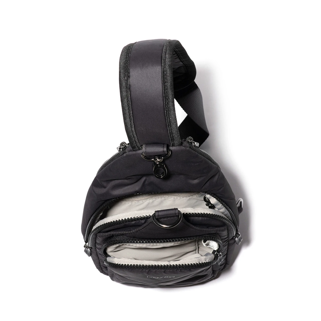 Baggallini Central Park Sling - Black Puff - Image 3