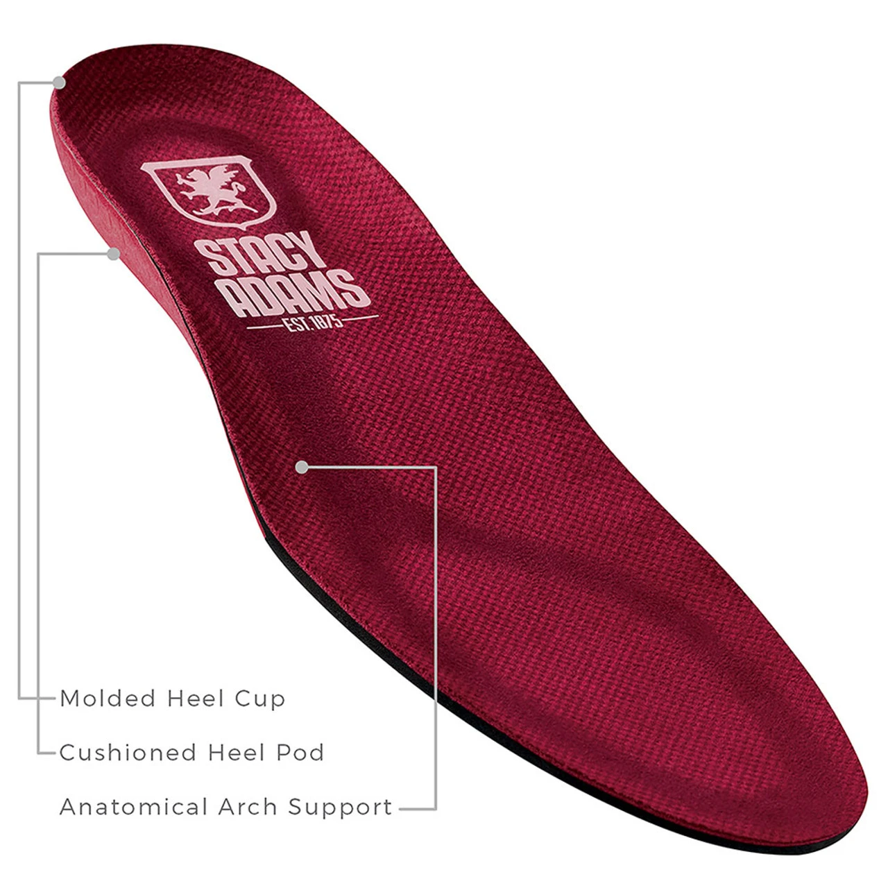 Stacy Adams Men's T-Toe Lace Up Sneaker - Chalk Blue Multi - Image 9